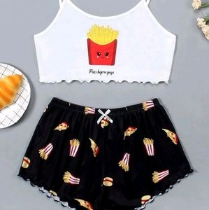 Fries Before Guys Pajama Set